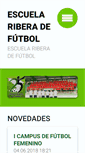 Mobile Screenshot of escuelariberadefutbol.com